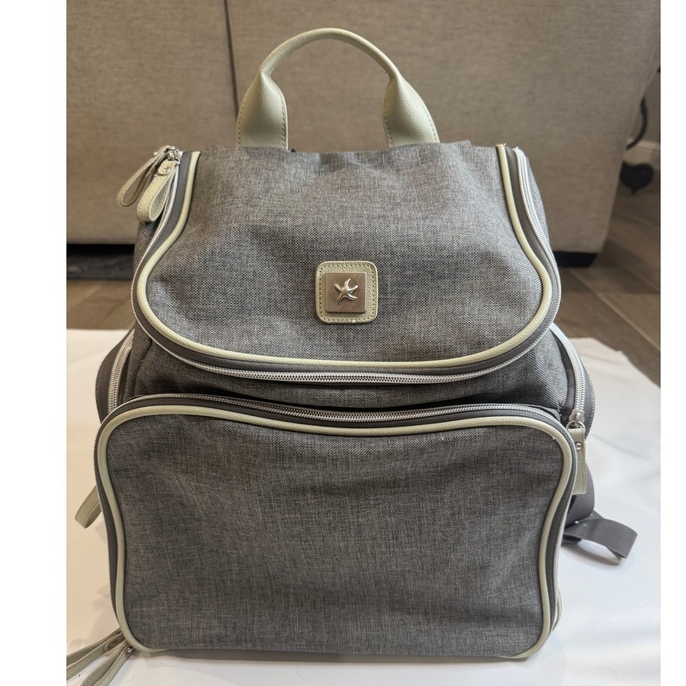Bananafish Studio Diaper Bag Backpack Insulated Bottle Pockets